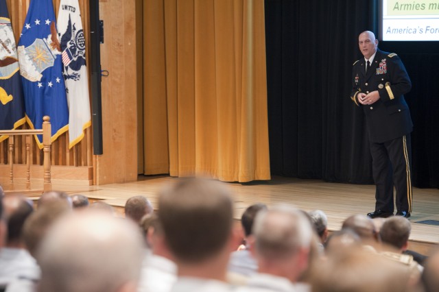 Odierno to War College students:   Education, adaptability key to future of Army