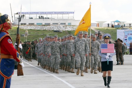 Khaan Quest 2012 opening ceremony demonstrates strength of