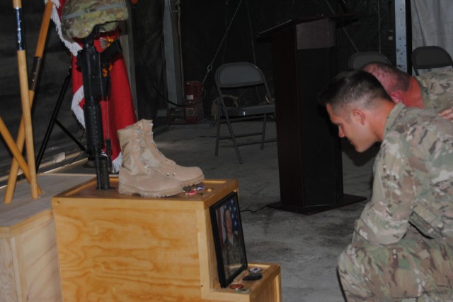 1433rd Engineer Company remembers Sgt. Kyle McClain