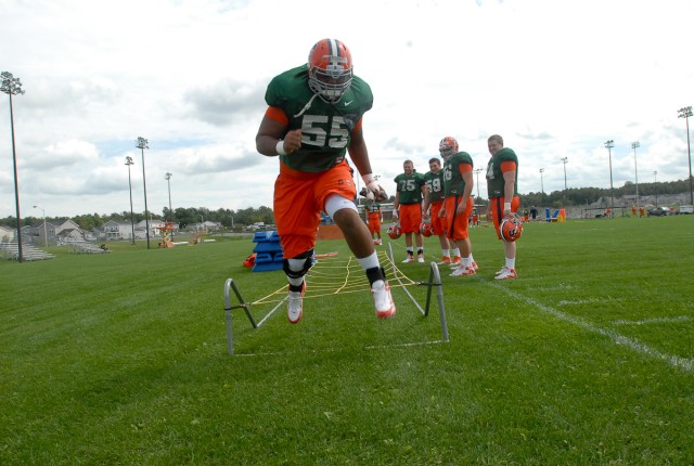 Syracuse University Football Day 1