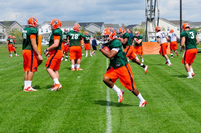 Syracuse University Football Day 1