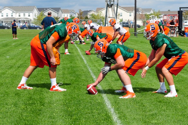 Syracuse University Football Day 1