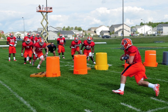 Syracuse University Football Day 1