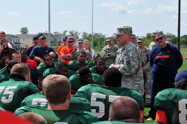 Syracuse University Football Day 1