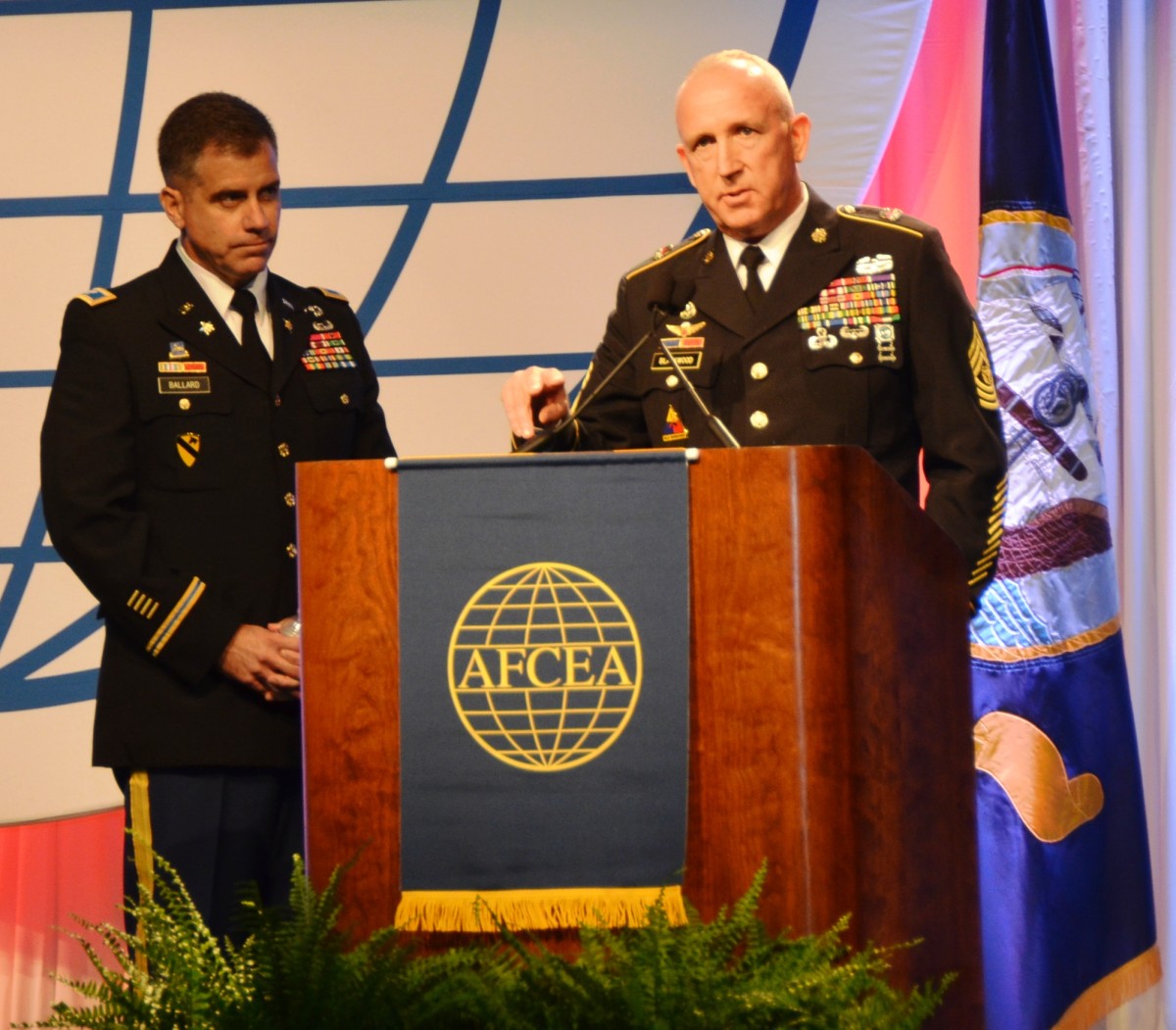 U.S. Army Cyber Command Leadership Presents At AFCEA TechNet Forces ...