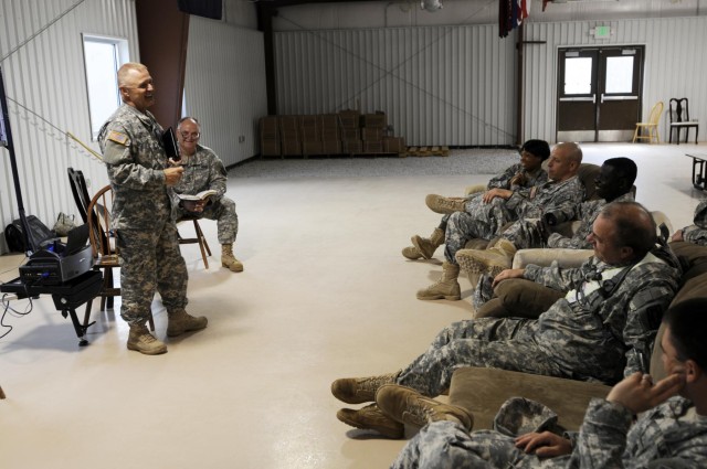 Chaplains provide Task Force-51 with religious support
