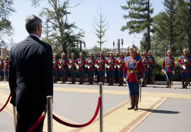 On the Road with Secretary McHugh " Mongolia