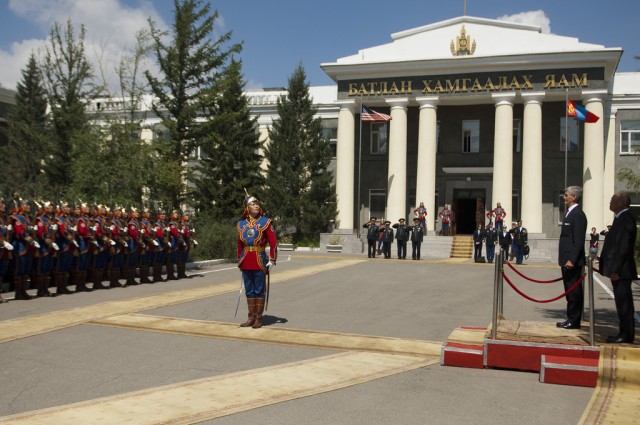 On the Road with Secretary McHugh " Mongolia