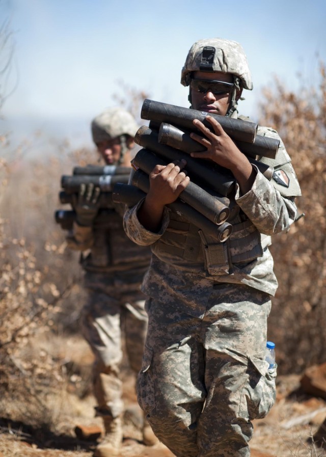 New Jersey soldiers perform assault and support-for-fire missions