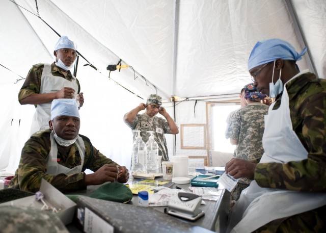 US forces work with BDF to provide humanitarian support in Botswana