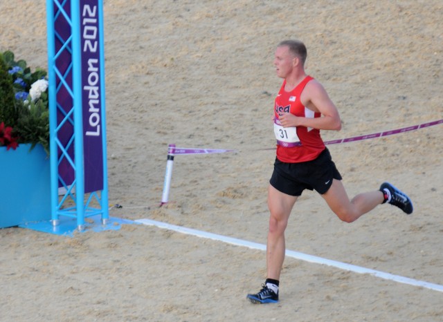 Bowsher Crosses the Finish Line