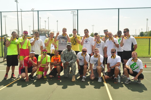 The winning team
