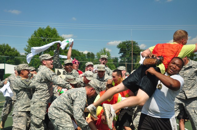 2 BCT celebrates their win