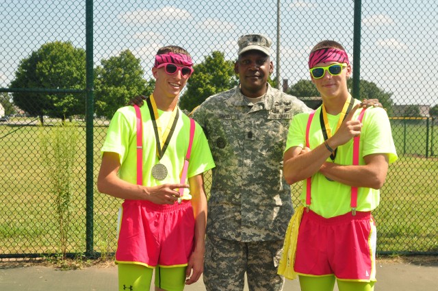 2 BCT strike a pose