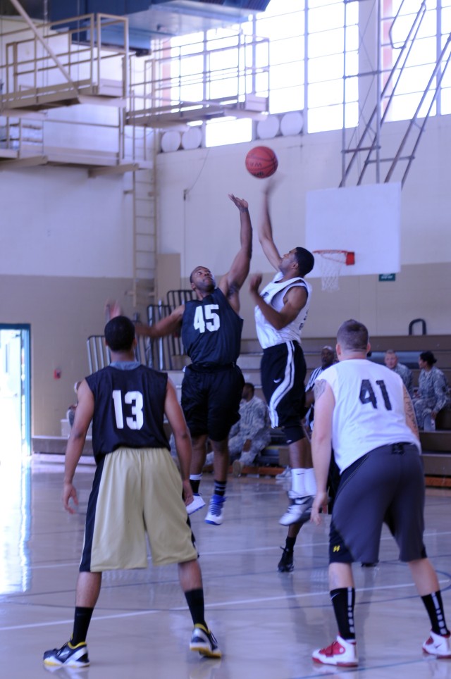 3rd Bn., 5th SFG, takes home 2012 Week of the Eagles basketball title