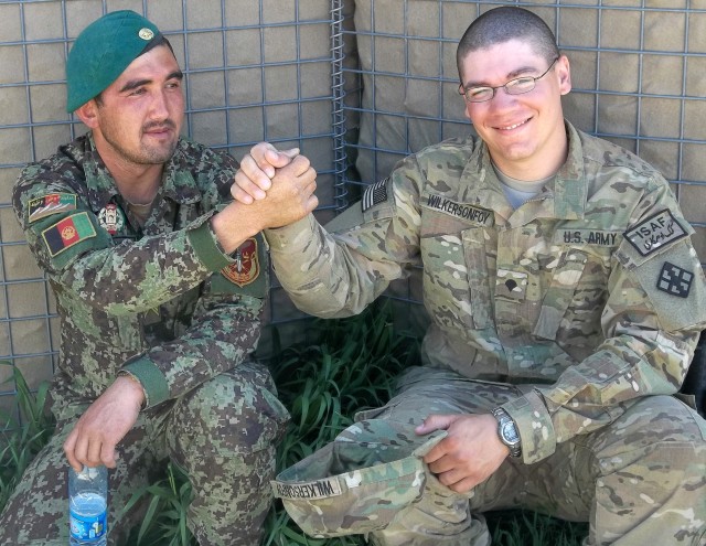 U.S. and Afghan Army Engineers: leading the way, hand in hand