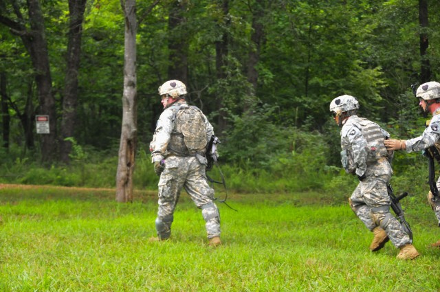 Advance and engage