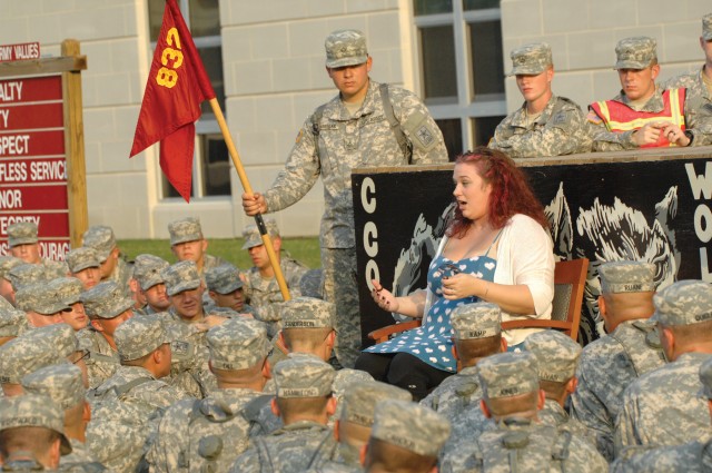 Wounded warrior shares experiences