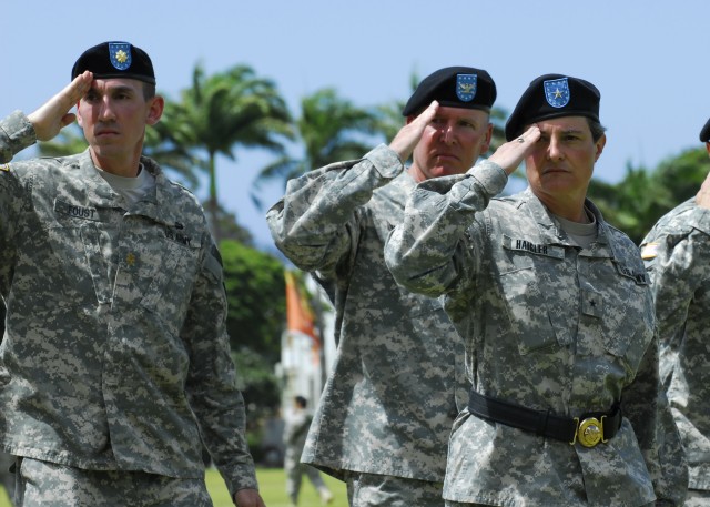 Semaphore ceremony takes the Signal Corps back to basics