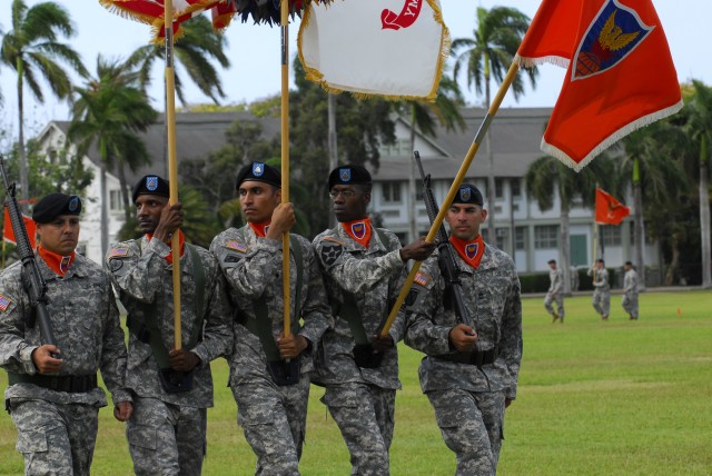 Color Guard leads the way