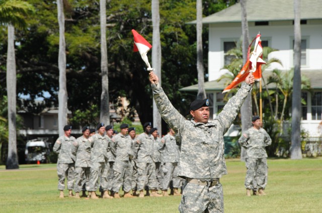 Wig Wags "signal" theater-level change of command