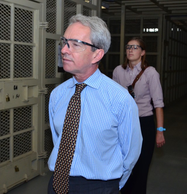 British Ambassador to Afghanistan tours CJIATF 435 facilities in Parwan