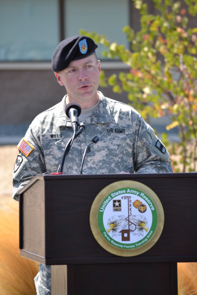 The 80th Training Command names its newest facility after a fallen comrade