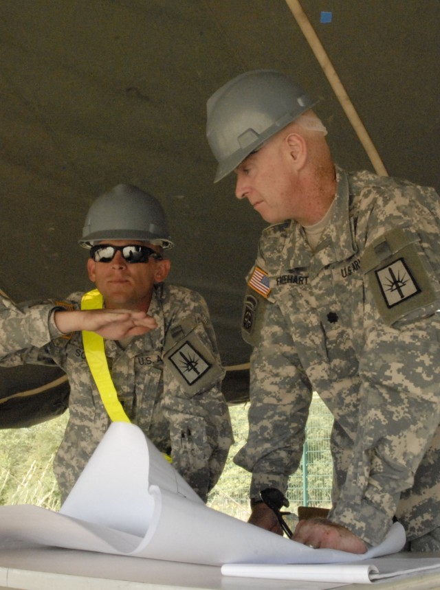 New York National Guard Engineers Work on Project in Germany 
