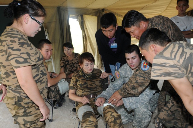 Pressure dressing demonstrations