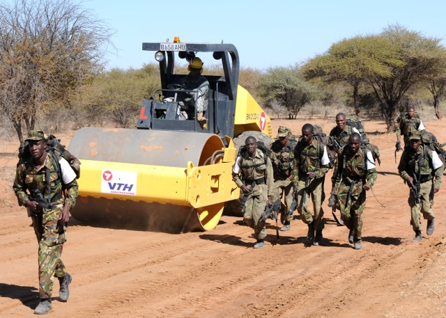 BDF, U.S. Engineers improve roads and ponds