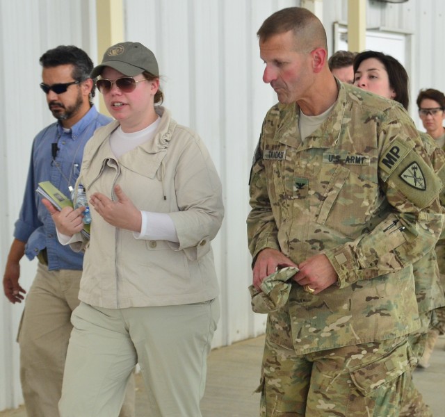 U.S. Staff Delegation tours the DFIP