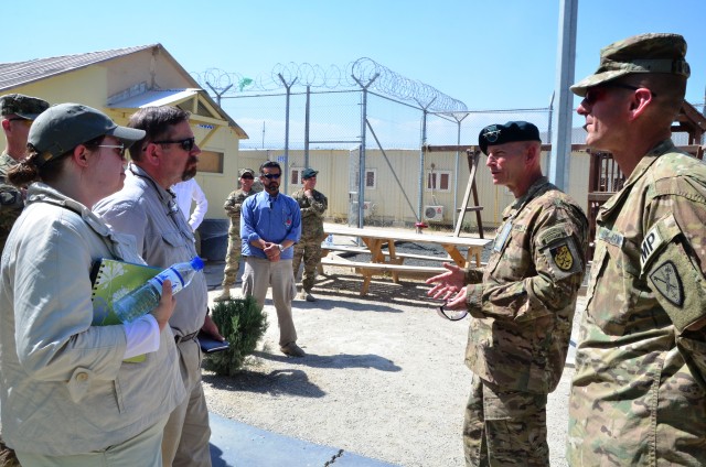 U.S. Staff Delegation tours the DFIP