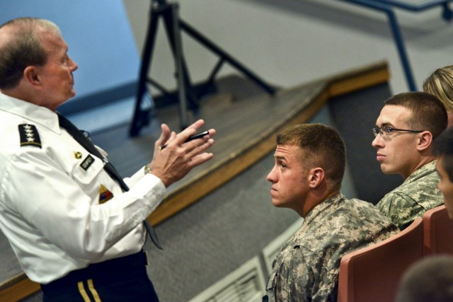 Dempsey: Transition in military uncomfortable, but necessary
