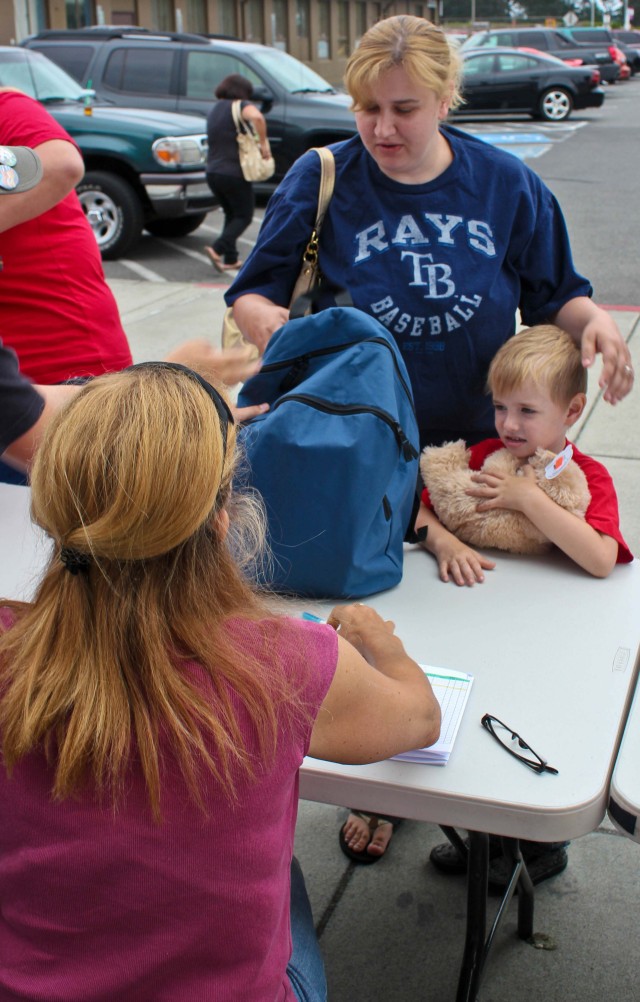 Military family gifted with school prepartion