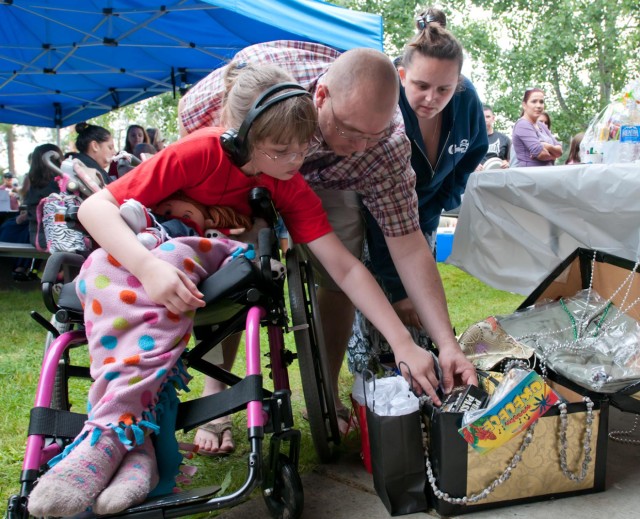 Service members, families participate in pirate-themed camp