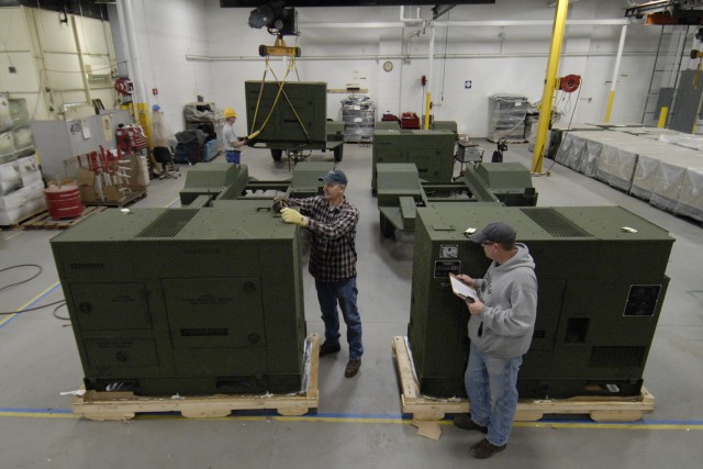 On the job at Tobyhanna " generator support