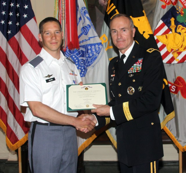 West Point cadet receives Soldier's Medal