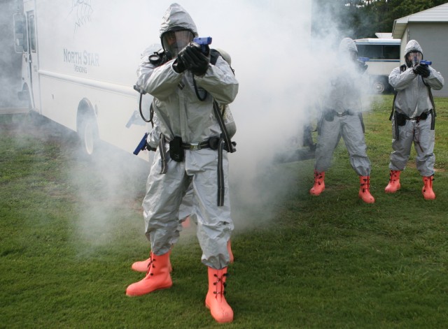 QRF-S Secures Simulated Crime Scene