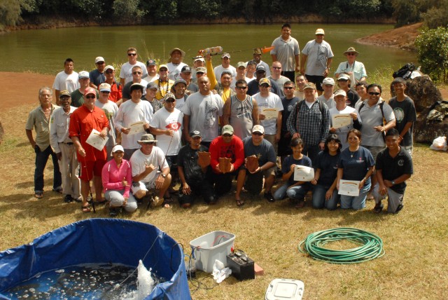 Getting hooked: Soldiers in transition participate in local team fishing tournament