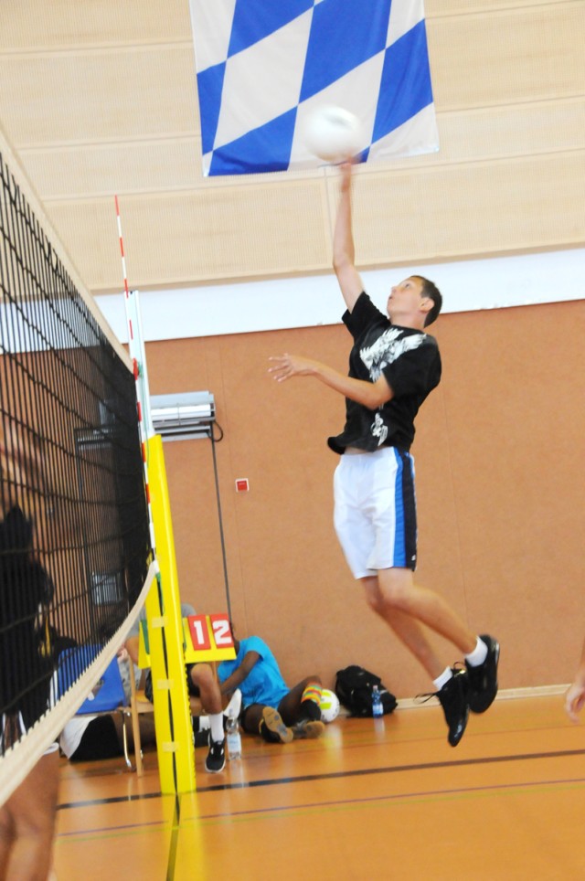 Playing above the net
