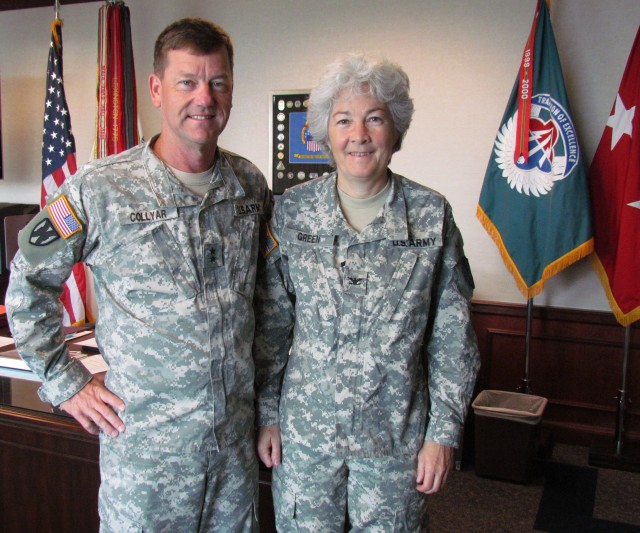 Wearing the uniform together as Soldiers