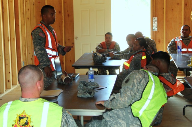 U.S. Army Transporter trains Soldiers in HAZMAT procedures