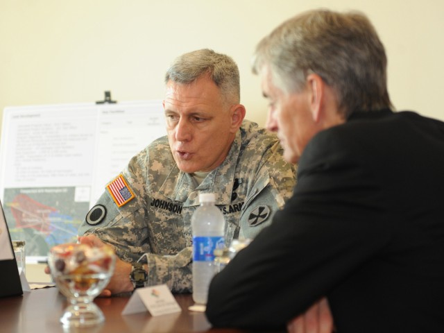 McHugh meets with leaders during visit to Korea