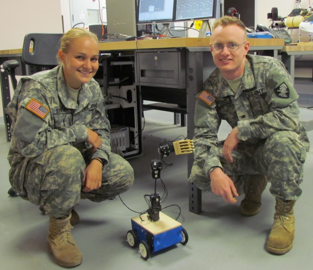 USMA cadets get adventures in autonomous manipulation and mobility