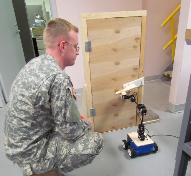USMA cadets get adventures in autonomous manipulation and mobility