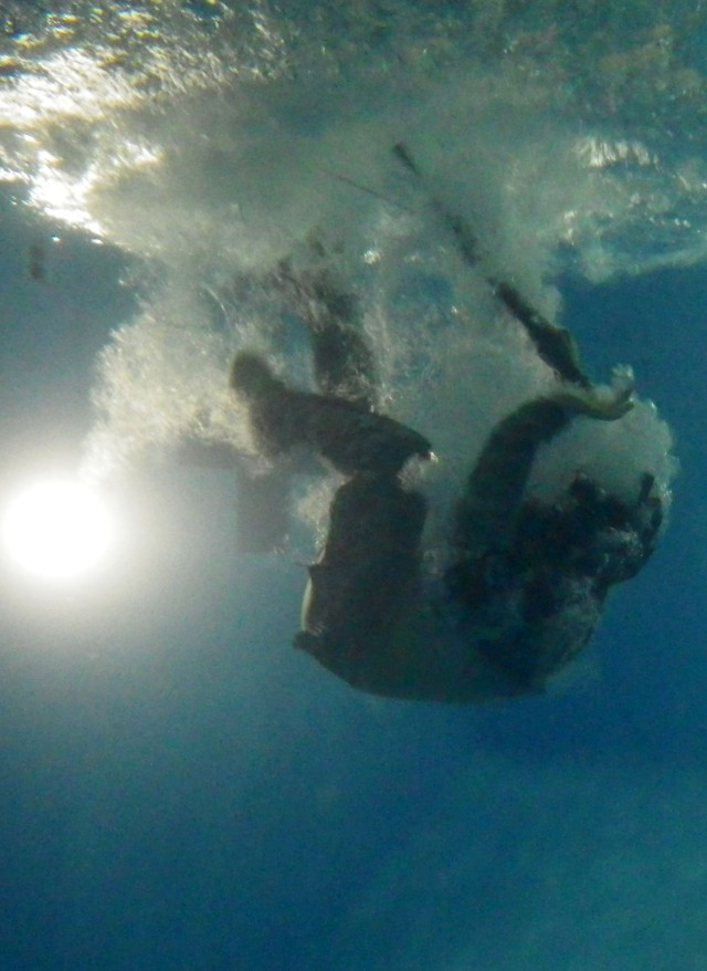 Alaska Soldiers conduct Combat Water Survival Training