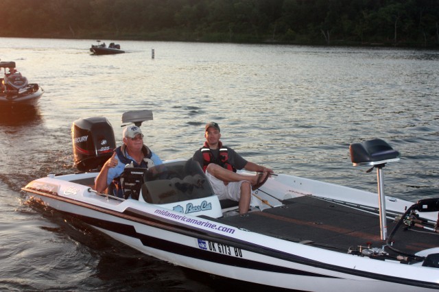 'Angling' for fun: vets take service members fishing at Corps Lake in thanks for their service