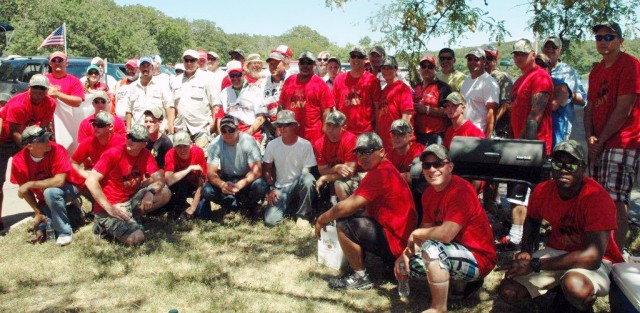 'Angling' for fun: vets take service members fishing at Corps Lake in thanks for their service