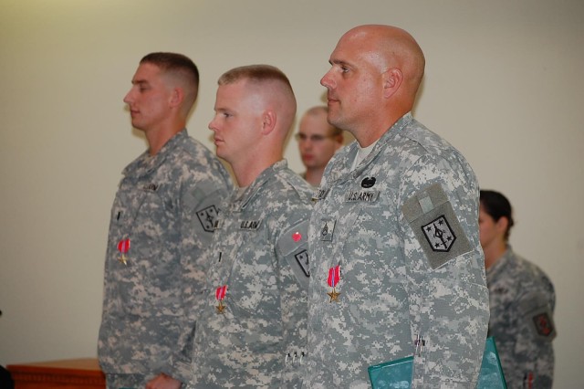 Bronze Star medals awarded to Engineer Company