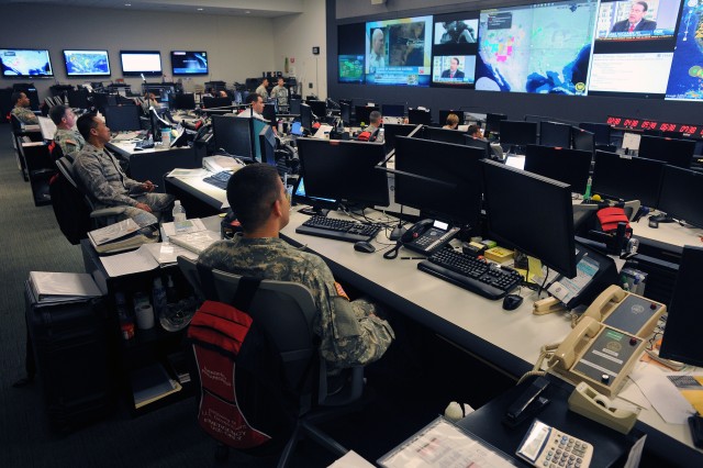 NGCC monitors Hurricane Isaac